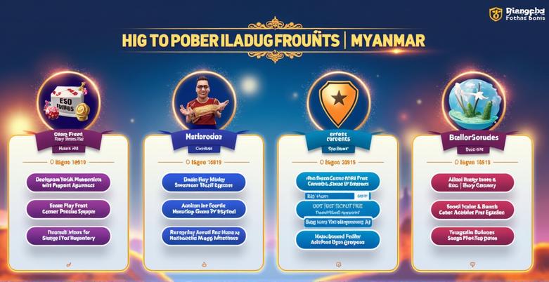 Myanmar အကောင့်သစ်ဖွင့်ဖရီးဘောနပ်စ်