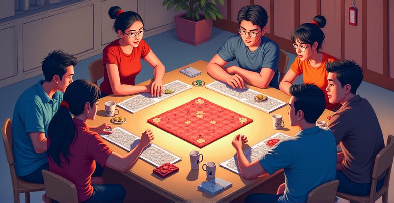 လေးကောင်ဂျင် ခြောက်ကောင်ဂျင် ကစားရန်